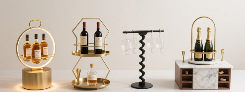 Liquor Bottle Display