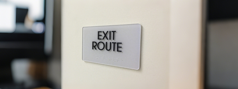 Plaque & Braille Signs