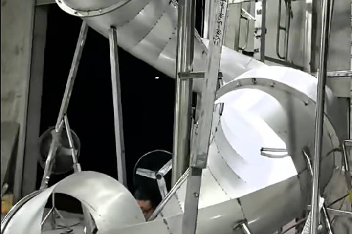 Weld Out The Slide Frame