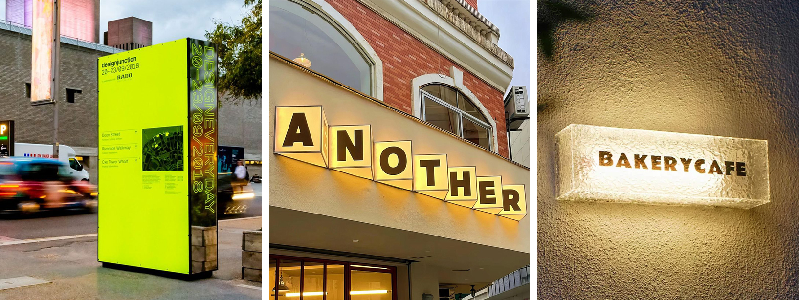 Light Boxes & Blade Sign